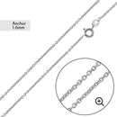 Anchor 040 Chain 1.6mm - CH720 | Silver Palace Inc.
