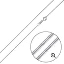 Round Snake 010 Chain 0.7mm - CH727 | Silver Palace Inc.