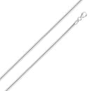 Round Snake 300 Hollow Chain 3mm - CH744 | Silver Palace Inc.