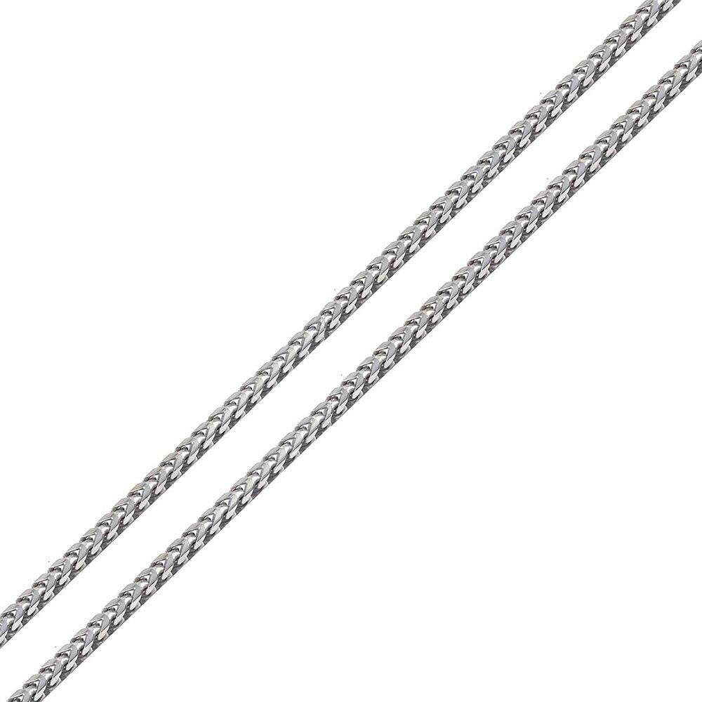 Silver 925 Rhodium Plated Franco Chain 2.7mm - CH941 RH | Silver Palace ...