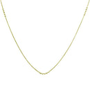 Silver 925 Gold Plated DC Beaded Chain Necklace - CHN00002GP | Silver Palace Inc.