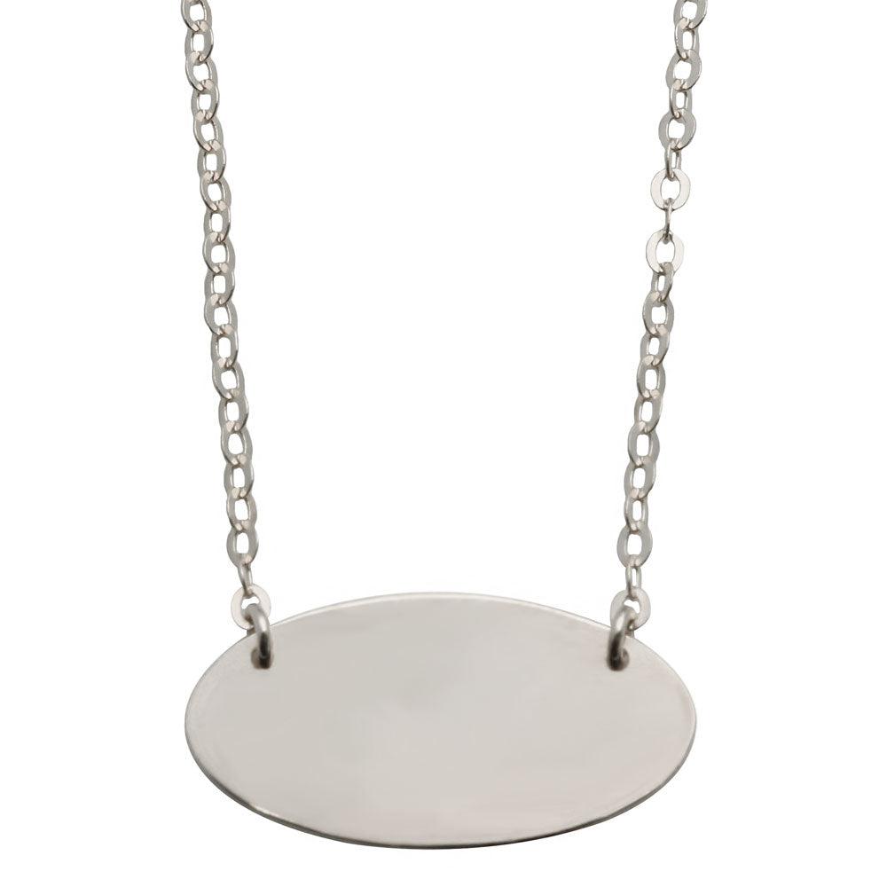Silver Plain Necklaces