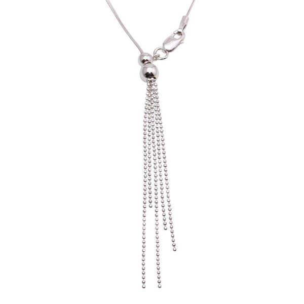 Luxury Zipper Necklace Long Drop Gold/silver Chain Zipped 