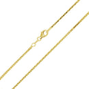 Silver 925 Gold Plated Correana Chain 1.4mm - ECN00038GP | Silver Palace Inc.