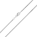 Silver 925 Rhodium Plated Correana Chain 1.4mm - ECN00038RH | Silver Palace Inc.