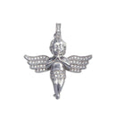 Silver 925 Angel Baby CZ Pendant - GMP00070 | Silver Palace Inc.