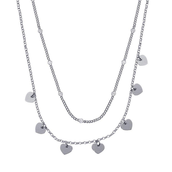 【RONRON】STARRY DANGLING CHARMS NECKLACE ITN00143RH_600x600_crop_center