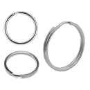 Silver 925 Split Key Chain - KEYCHAIN16 | Silver Palace Inc.