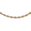 Silver 925 6 Layer Twisted Omega Spring Chain 3 Toned Plated 5.5mm - CH917A MUL | Silver Palace Inc.
