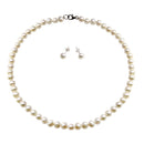 Fresh Water White Pearl Set  - PJS00004 | Silver Palace Inc.
