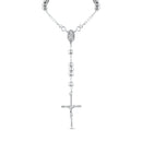 Silver 925 High Polished Rosary 6mm - RJP00008 | Silver Palace Inc.