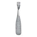 Rhodium Plated 925 Sterling Silver CZ Baseball Bat Hip Hop Pendant - SLP00020 | Silver Palace Inc.