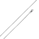 8 Sided Snake 025 Chain 1mm - CH724 | Silver Palace Inc.