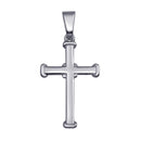 Silver 925 Plated Cross Pendant - SOP00080 | Silver Palace Inc.