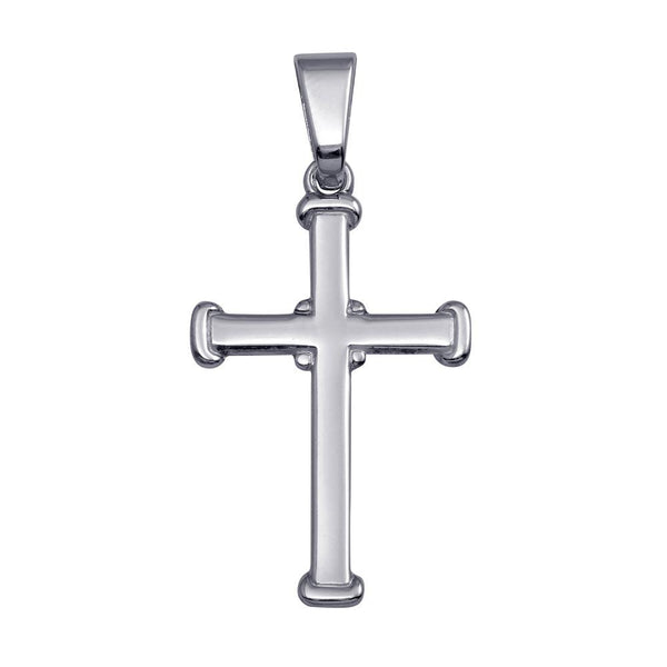Silver 925 Plated Cross Pendant - SOP00080 | Silver Palace Inc.