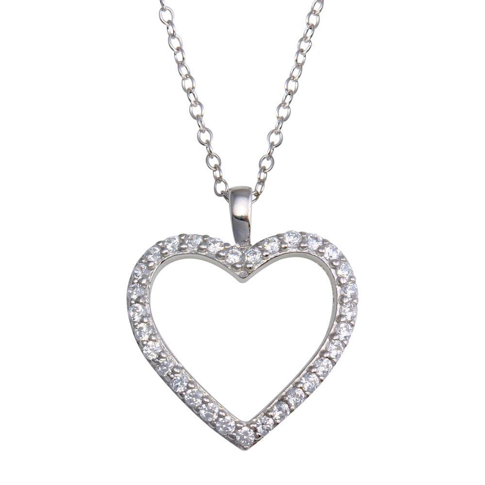 Silver Heart Necklaces