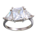 Silver 925 Rhodium Plated Past Present Future Ring - STR00702 | Silver Palace Inc.