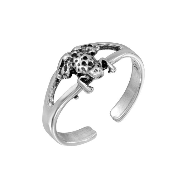 Silver 925 Frog Adjustable Toe Ring - TR247-A | Silver Palace Inc.