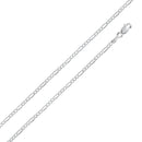 Figaro 060 Chain 2.1mm - CH603 | Silver Palace Inc.