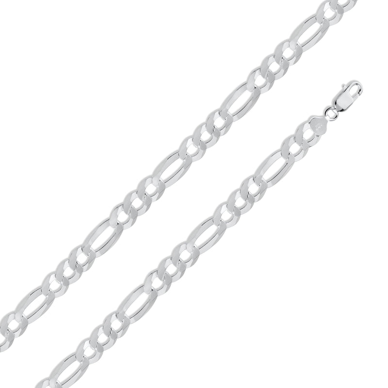 Figaro 250 Chain  10mm - CH610 | Silver Palace Inc.