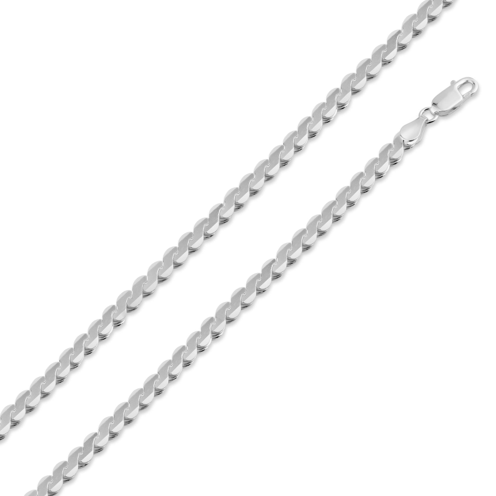 Sterling Silver Flat Braid Chains